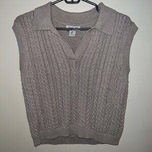 100% Cotton Knit Vest